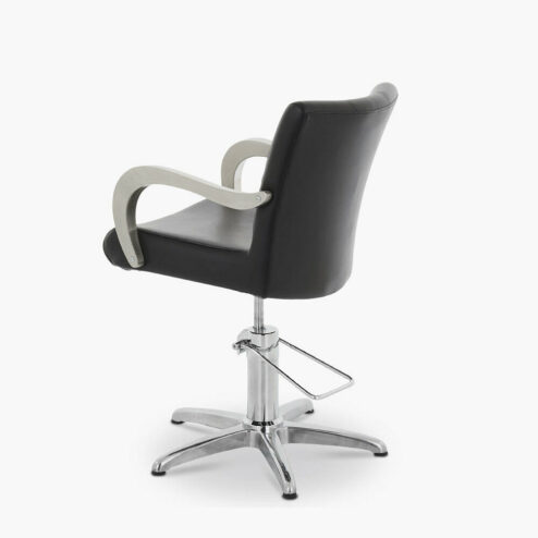 Venus Hydraulic Styling Chair in Black