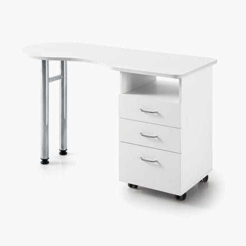 Vivian White Manicure Desk