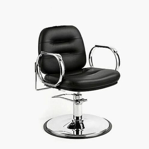 WBX Comforto Hydraulic Chrome Threading Chair