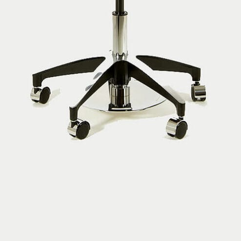 WBX Ascot Saddle Stool with Dual Foot Disc Height Control