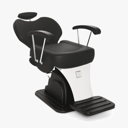 Nelson Mobilier Coach Metal Barbers Chair