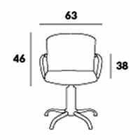 Ayala Mali Hydraulic Styling Chair