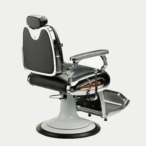 Mila Tiger Barbers Chair in Premium Upholstery