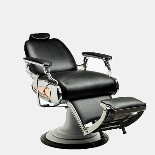 Mila Tiger Barbers Chair in Premium Upholstery