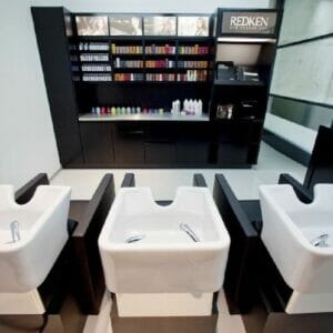 Nelson Mobilier Salon Furniture at Academy L'Oréal, Frankfurt, Germany