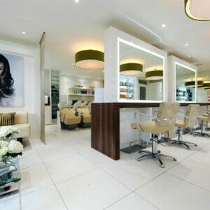 Nelson Mobilier Salon Furniture at Byron Hairdressing, Kirkcaldy, UK