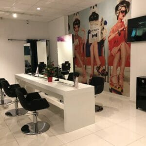 Caspardesign, Italy featuring a coordinating selection of Nelson Mobilier Salon Furniture in a contemporary setting.