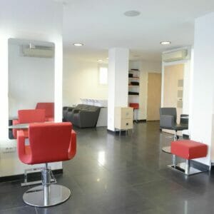 Nelson Mobilier Salon Furniture at Glance Hair Salon, Lyon, France