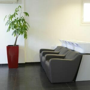 Nelson Mobilier Salon Furniture at Glance Hair Salon, Lyon, France
