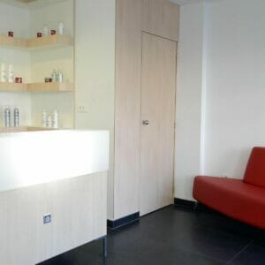 Nelson Mobilier Salon Furniture at Glance Hair Salon, Lyon, France