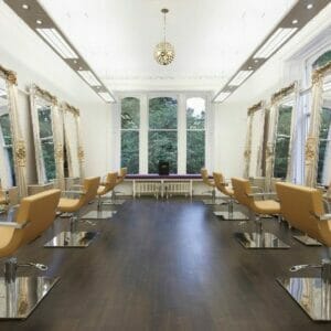 The Hair Directory Hair Salon, Inverness, UK featuring Nelson Mobilier Salon Furniture