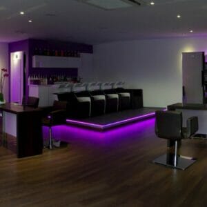 Nelson Mobilier Salon Furniture at the Just Hair Salon, Pertuis, France