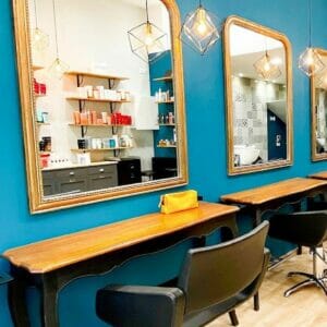 L'Atelier De Frédérique, France featuring a coordinating selection of Nelson Mobilier Salon Furniture in a contemporary setting.