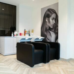 Nelson Mobilier Salon Furniture at Luxury Salon, Belgium.