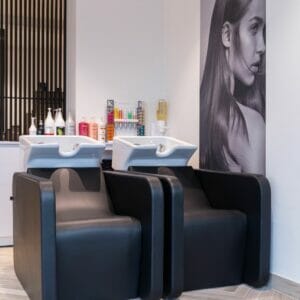 Nelson Mobilier Salon Furniture at Luxury Salon, Belgium.