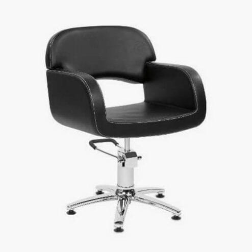 Opera Black Hydraulic Styling Chair