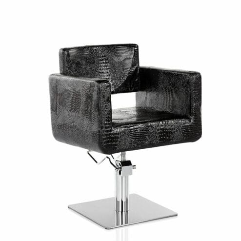 Sabre Snake Hydraulic Styling Chair in Black