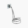 REM Chrome Spiral Hair Dryer Holder