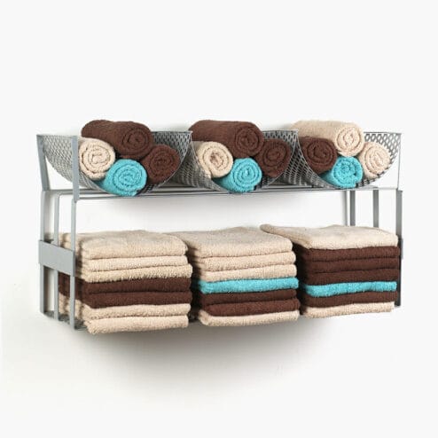Riley Fold and Roll Towel Rack