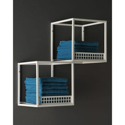 Riley Square Wall Mounted Towel Cube