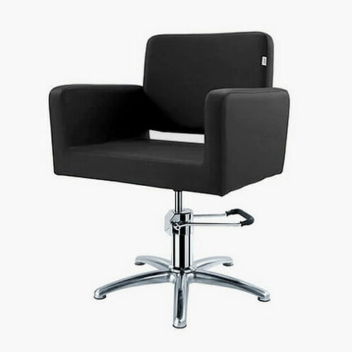 Crewe Orlando Barbados Black Hydraulic Styling Chair