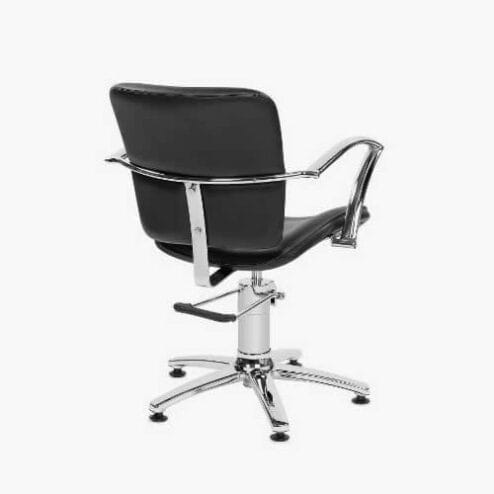 George V Black hydraulic Styling Chair