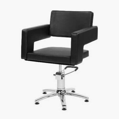 Odeon Black Hydraulic Styling Chair