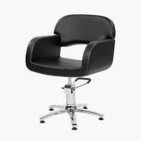 Opera Black Hydraulic Styling Chair