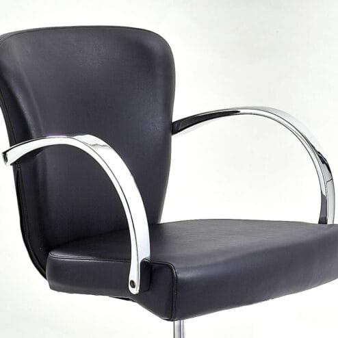 WBX Grande Chrome Hydraulic Styling Chair