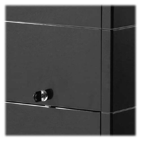 discrete locking trolley