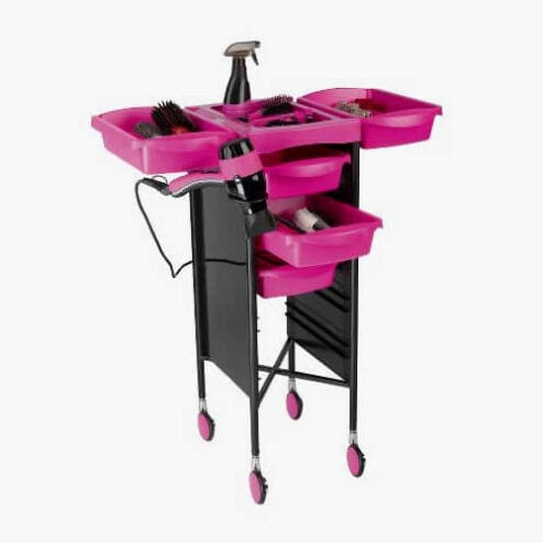 Alternative view of Milano Trolley Black and Pink