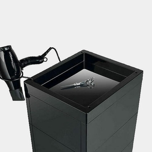 discrete locking trolley