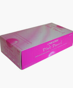 unigloves pink nitrile gloves