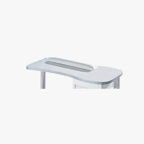 White Hand Rest Cushion